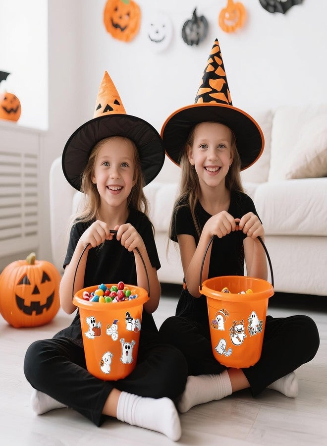Anwyll 300Pcs Halloween Stickers for Kids - Cute Halloween Ghost Stickers Vinyl Happy Halloweens Water Bottle Sticker Bulk Self Adhesive BOO Spooky Ghost Face Sticker for Adults Teen Party Favor Decor - Image 5